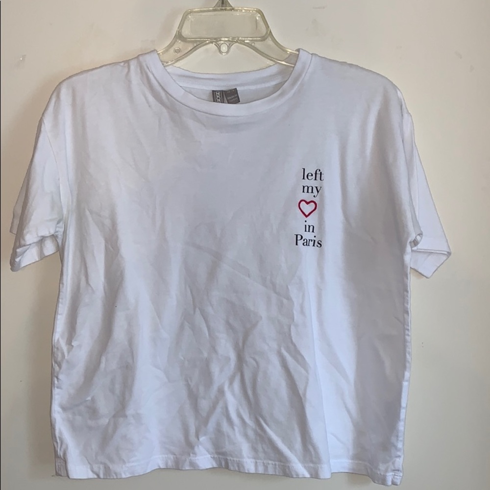 Left my heart in Paris tee
